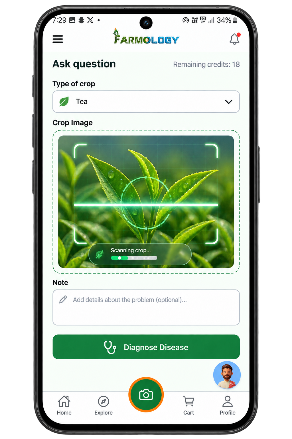 Farmology mobile app