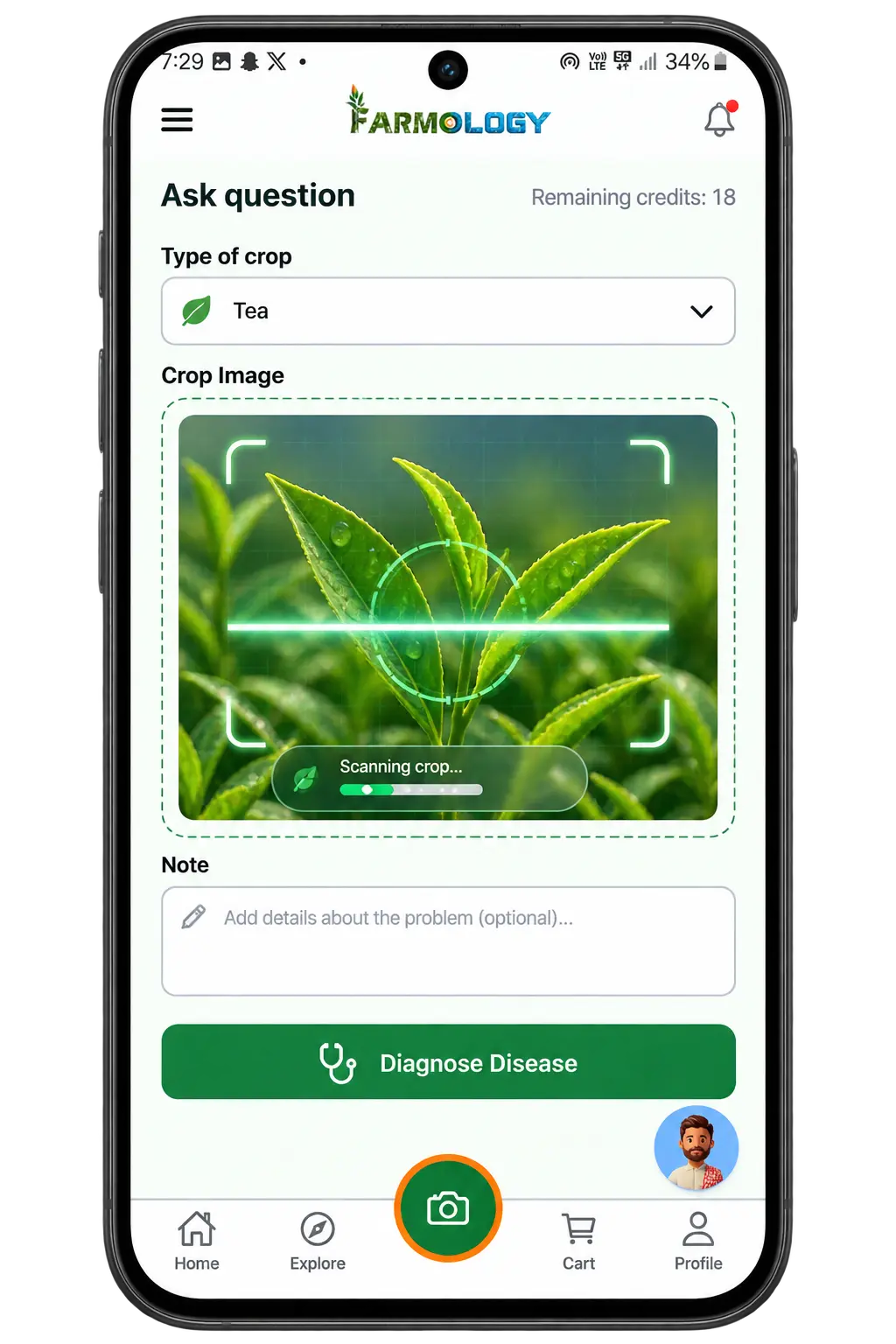Farmology mobile app